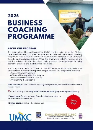 Business Coaching Programme flyer