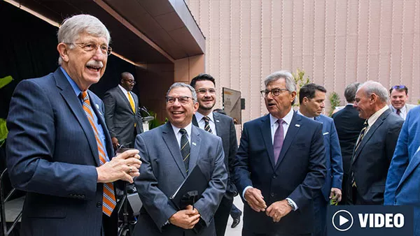 Francis Collins at NextGen Building Grand Opening