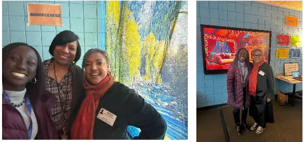 Images taken with staff