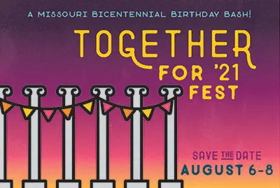 Missouri Bicentennial Birthday Bash Invite