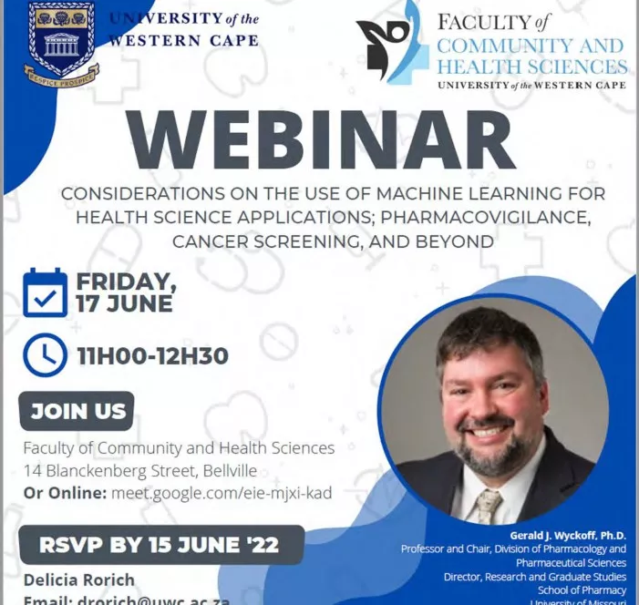 Flyer from Dr. Wyckoff’s presentation to CMH