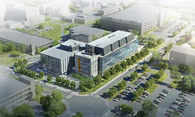 NextGen Building Aerial Rendering